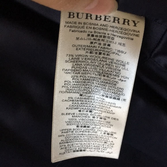 Burberry wool coat - Picture 5 of 5